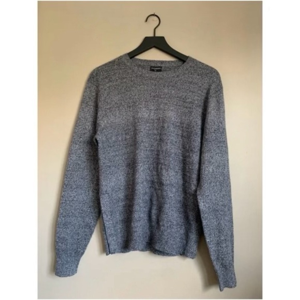 Club Monaco Heathered Gray Crewneck Sweater